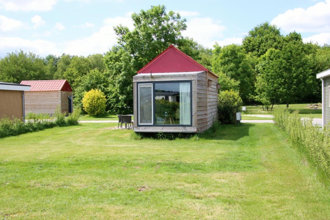 Tiny Cottage Op Camping "De Stal" Drijber المظهر الخارجي الصورة