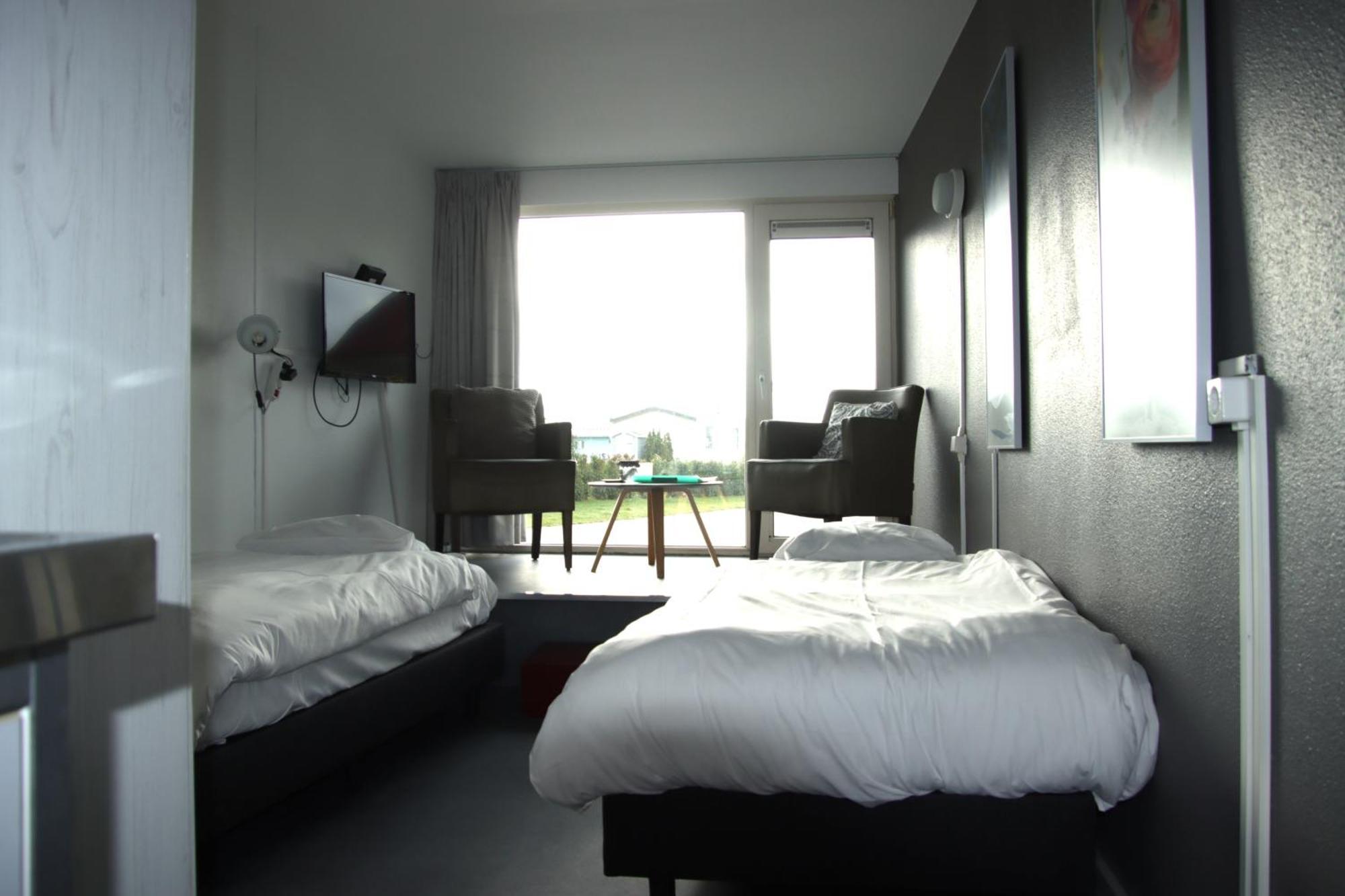Tiny Cottage Op Camping "De Stal" Drijber المظهر الخارجي الصورة
